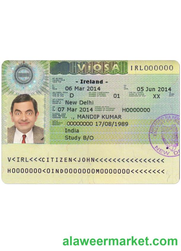 IREALAND visa